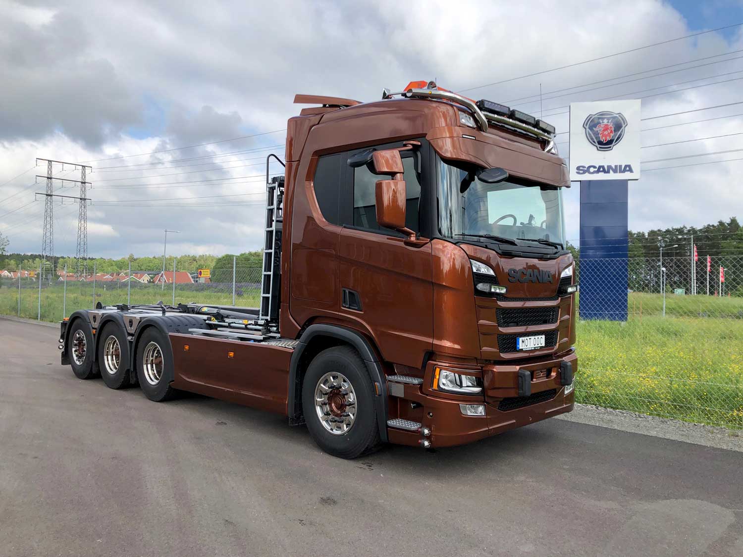 Anders Olssons Åkeri i Dals-Ed – Scania R500