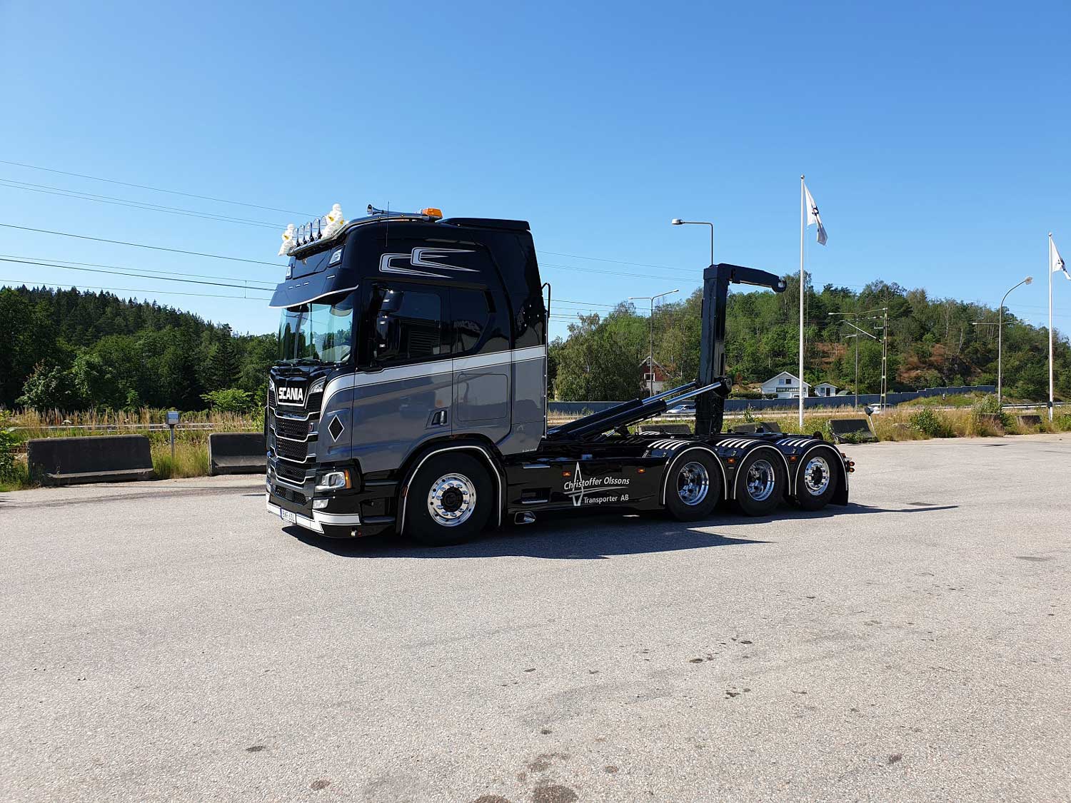 Christoffer Olssons Transporter – Scania R580