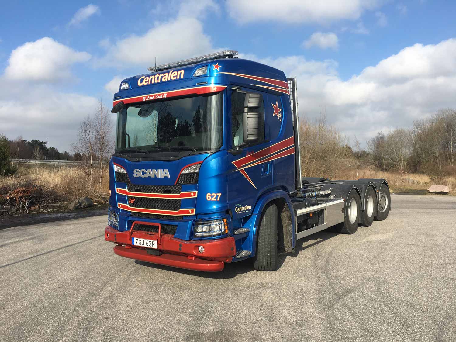 Kjellmans Betongpump AB – Scania G450
