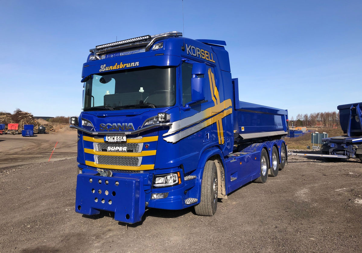 Korsell Transport AB i Lundsbrunn