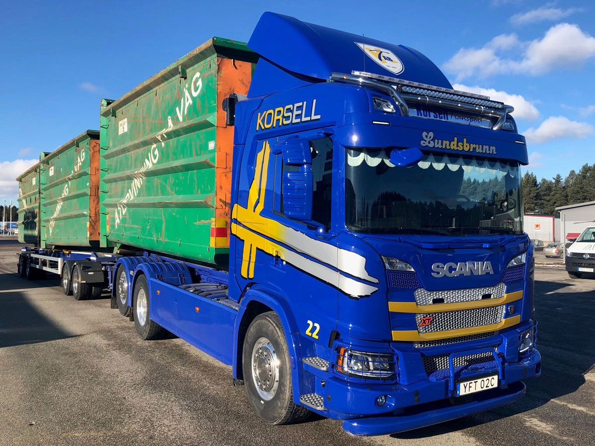 Korsell Transport i Lundsbrunn