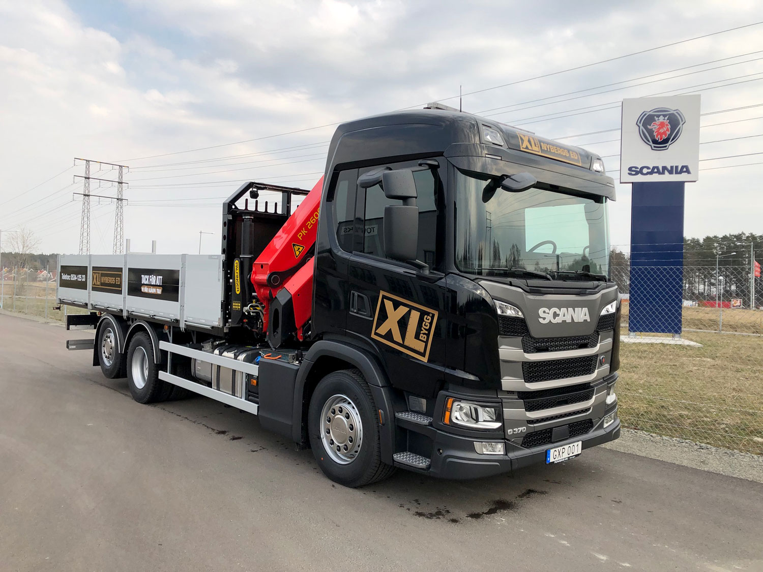 L Nybergs Bygg & Entreprenad AB – Scania G370