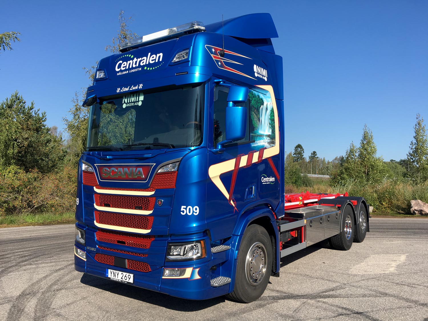Nimi Åkeri AB – Scania R580