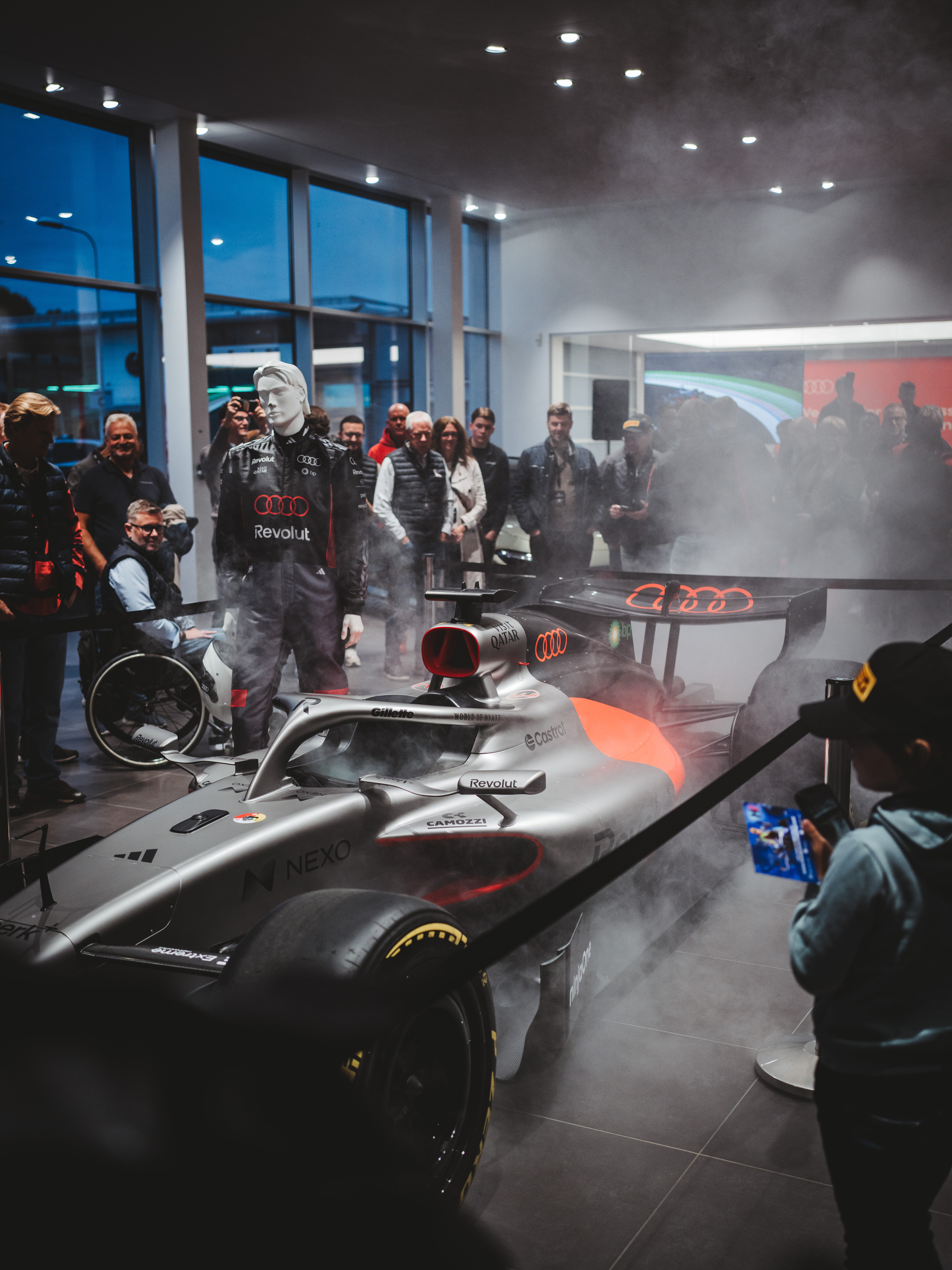 Formel 1-event lockade över 200 besökare till oss i Skövde